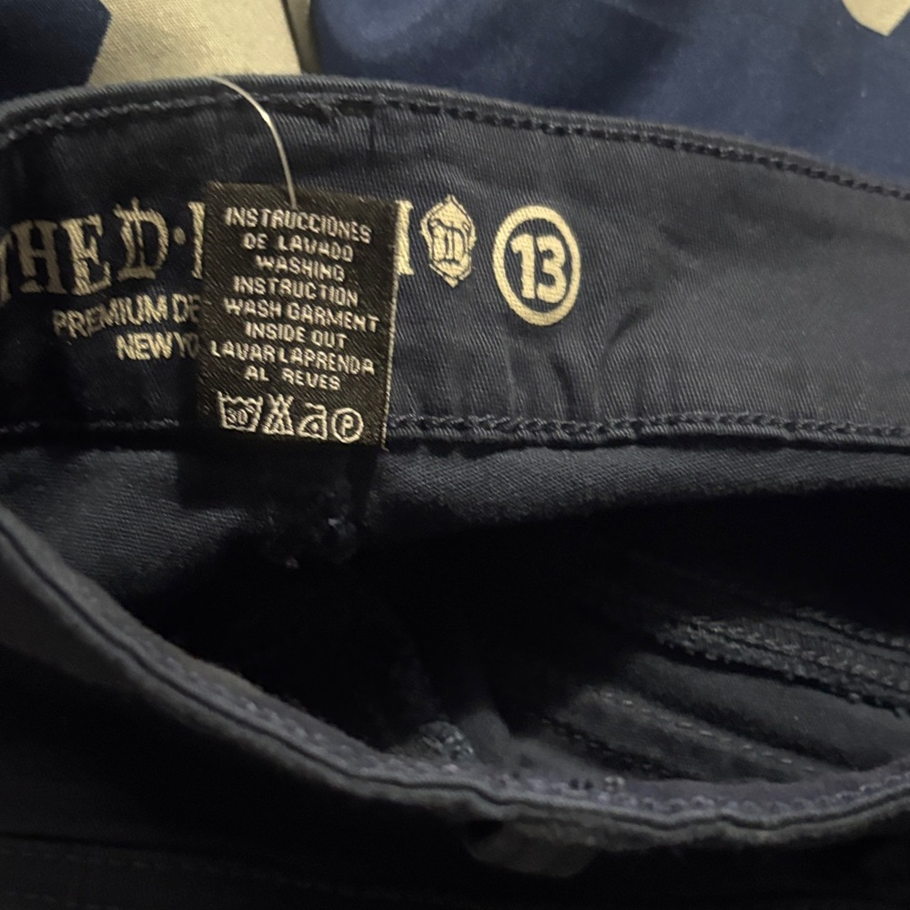 Dark Blue Women's capris